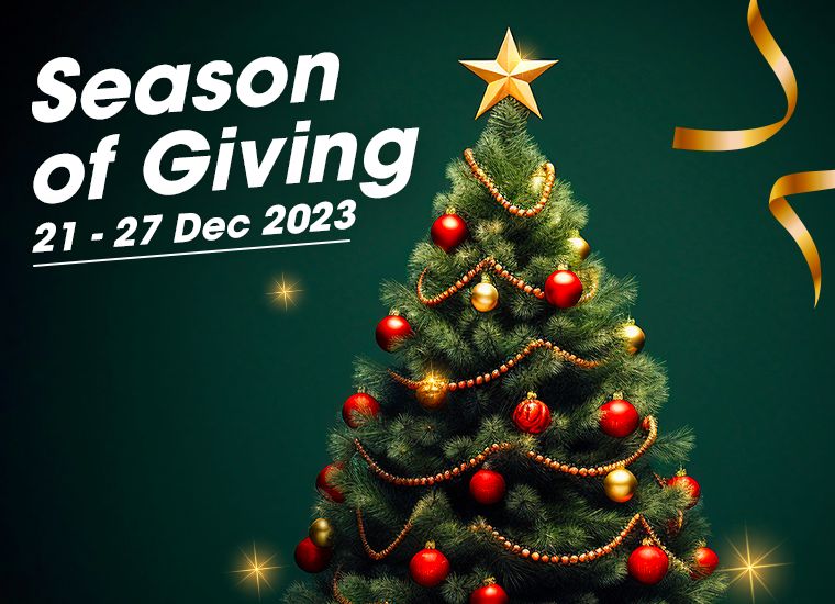 Causeway Point Instagram Contest - Season of Giving